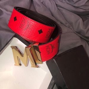 mcm designer belt